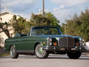 Mercedes-Benz 280 SE Cabriolet 1967 года